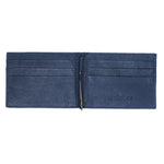 Load image into Gallery viewer, MENS CLIP WALLET- BLUE - October Jaipur
