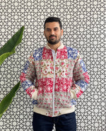 Load image into Gallery viewer, Pink City Bomber Jacket-Mens
