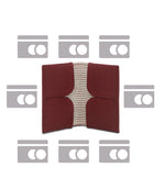 Load image into Gallery viewer, Meteor-Card Wallet Maroon - October Jaipur
