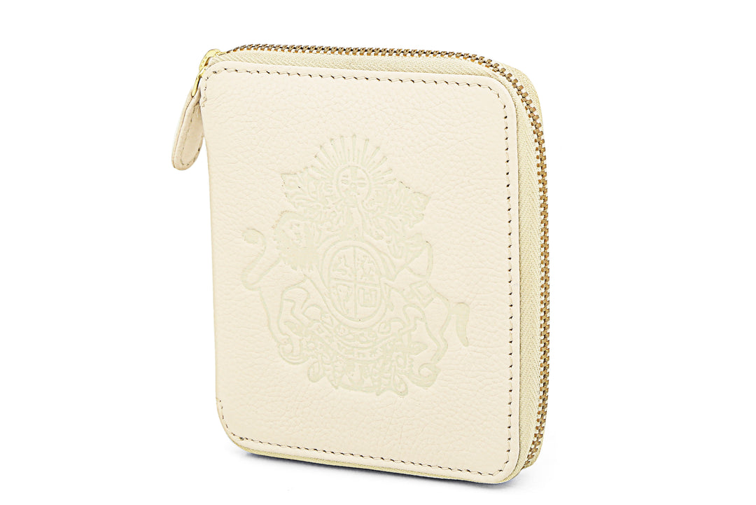 Royal Crest-Mini Wallet Pearl - October Jaipur