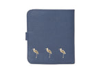 Load image into Gallery viewer, Flamingo Wallet - Blue - October Jaipur