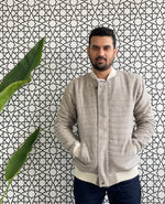 Load image into Gallery viewer, Edward- Wool Bomber Jacket

