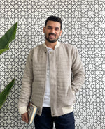 Load image into Gallery viewer, Edward- Wool Bomber Jacket

