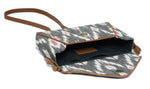 Load image into Gallery viewer, Envelope Clutch-Grey Ikat - October Jaipur
