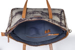 Load image into Gallery viewer, Office Handbag- Grey Scratch - October Jaipur
