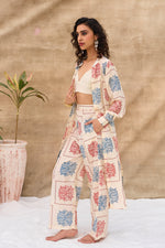 Load image into Gallery viewer, OVERLAY COORD SET (3 Pcs Set)
