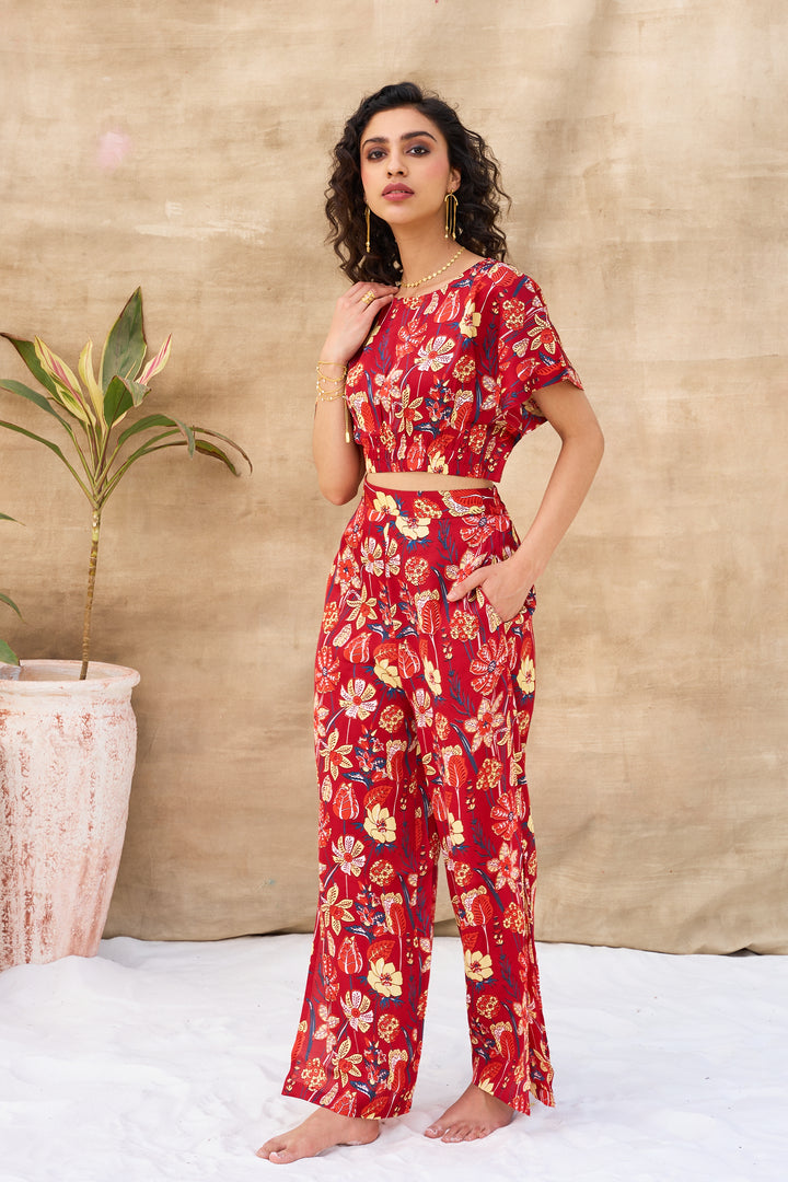 ANGIE CO-ORD SET-FLORA