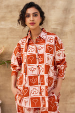 Load image into Gallery viewer, BOYFRIEND SHIRT SET-COTTON
