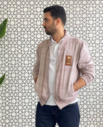 Load image into Gallery viewer, Woven Bomber Jacket-Mens
