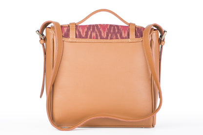 Saddle- Red Ikat - October Jaipur