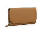 Load image into Gallery viewer, Bi Fold Leather Wallet - Camel - October Jaipur
