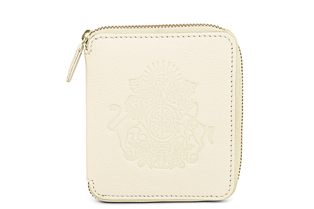 Royal Crest-Mini Wallet Pearl - October Jaipur