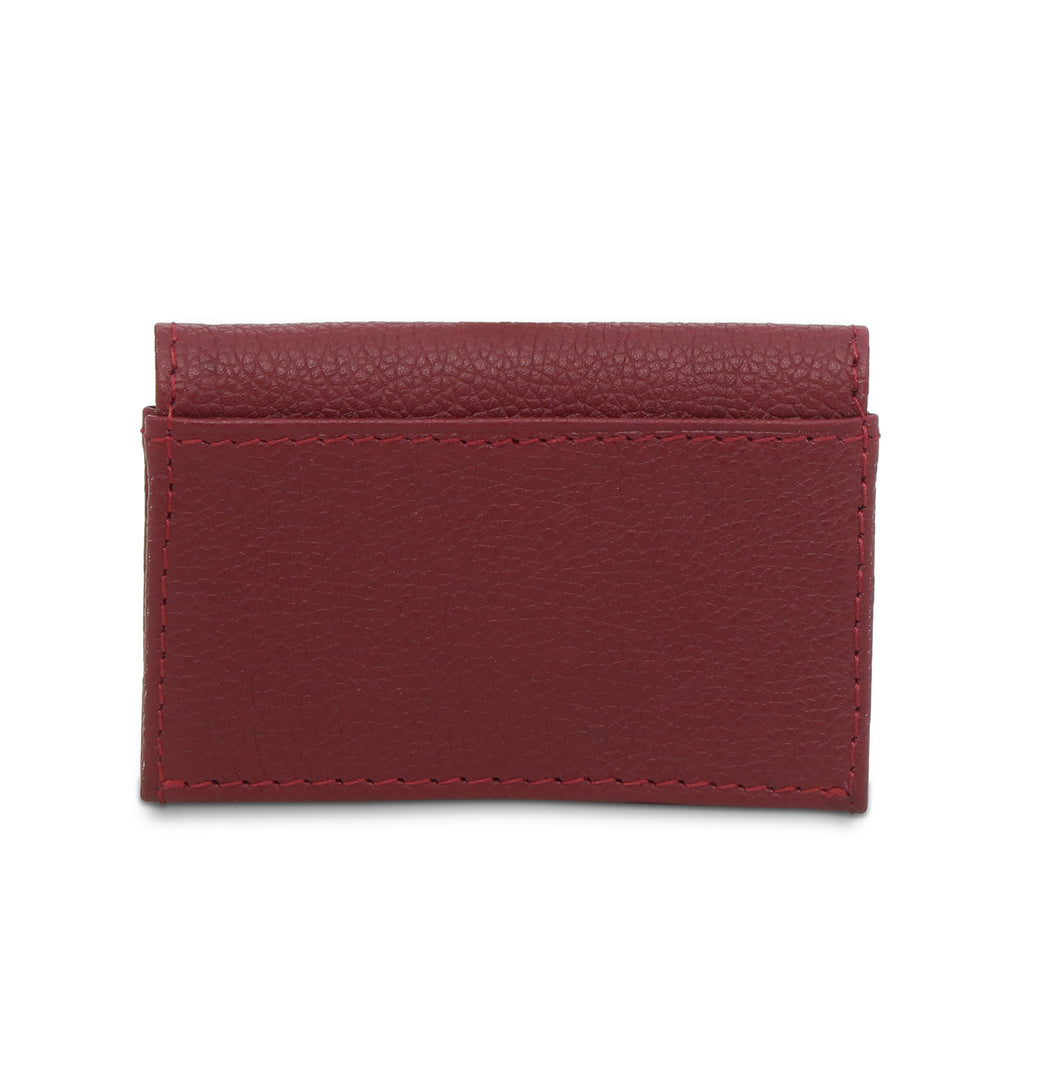 Meteor-Card Wallet Maroon - October Jaipur