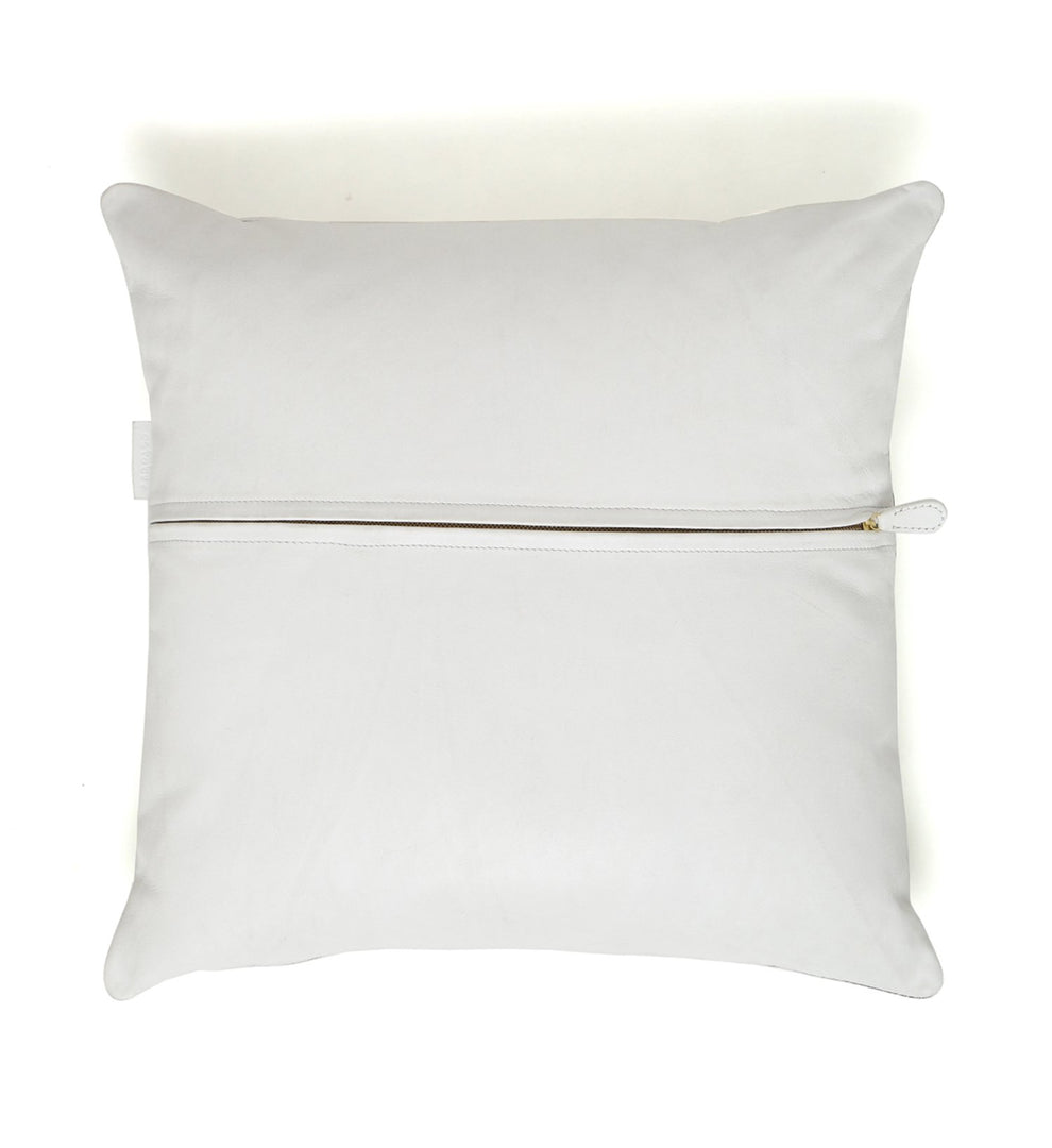 Westend Garden- White Pillow - October Jaipur